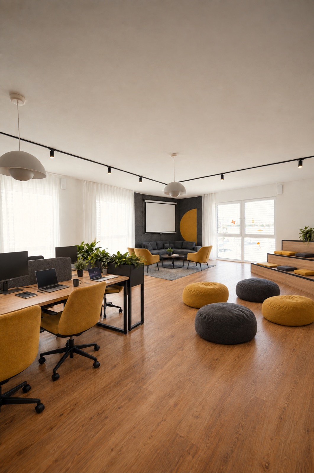 Coworking-Lounge im Wiesentäler Coworking Space